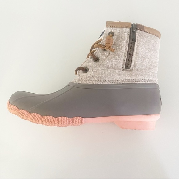 Sperry Saltwater Emboss Wool Duck Boots - Picture 2 of 7